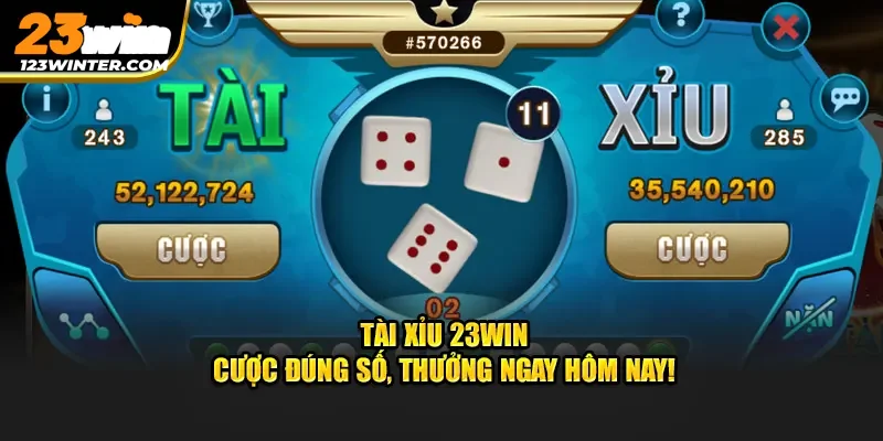 Khái quát tài xỉu 23WIN và lịch sử phát triển trò chơi